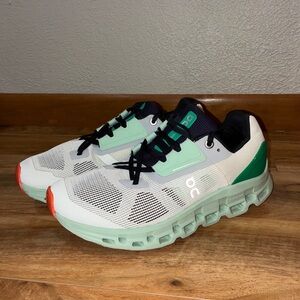 On Cloud Cloudstratus 2 Undyed/ Creek Running Sneakers Athletic Shoes Womens 7.5